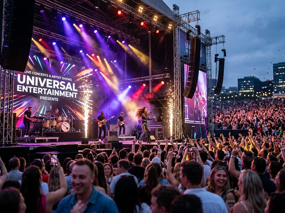 Live Concerts & Artist Entertainment