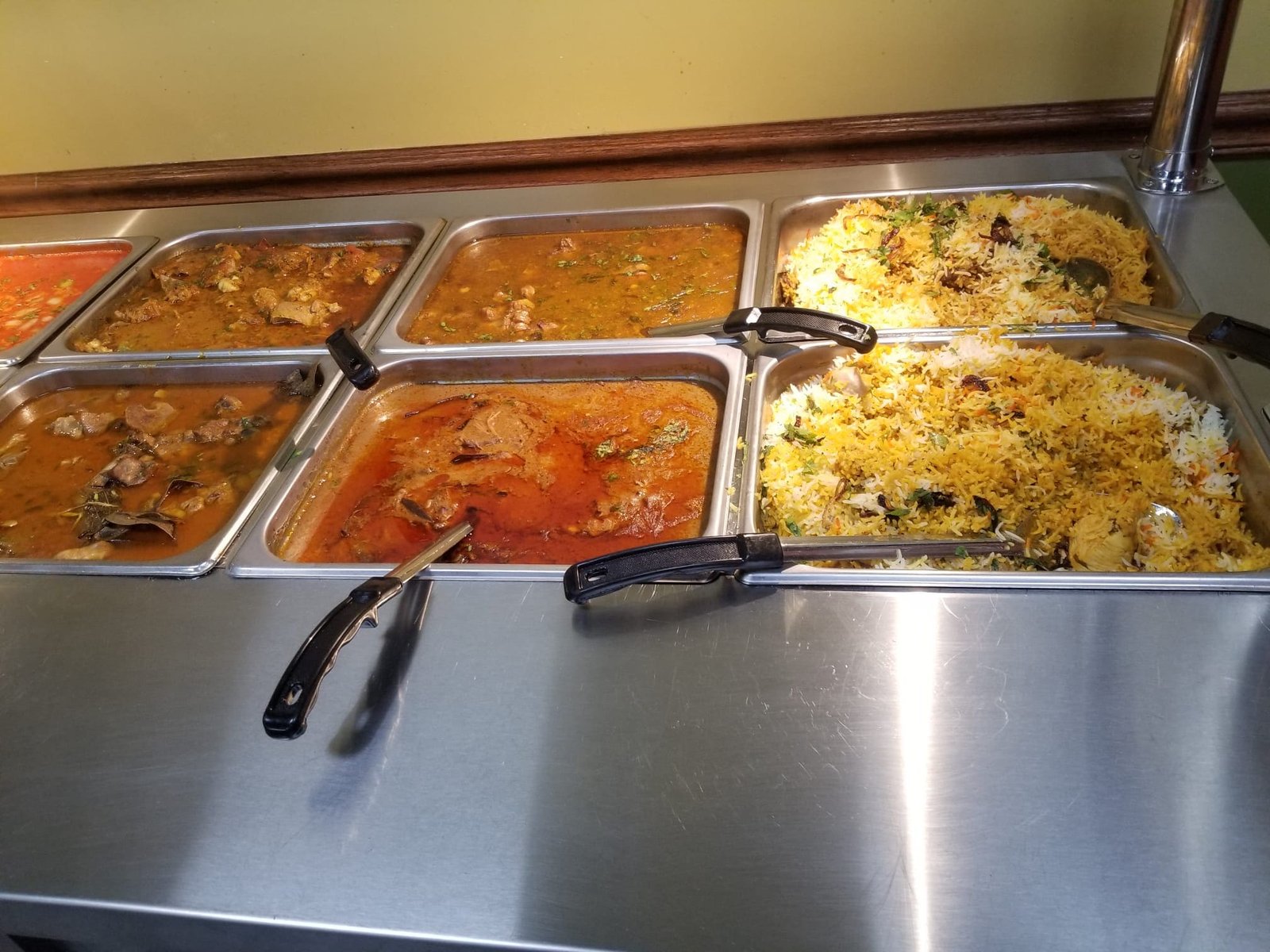 Catering banquet spread