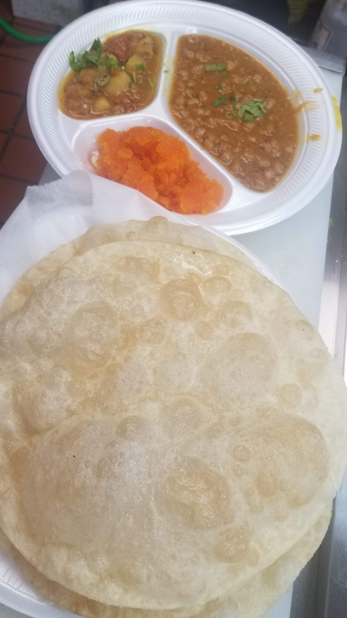 Halwa Puri Breakfast Station