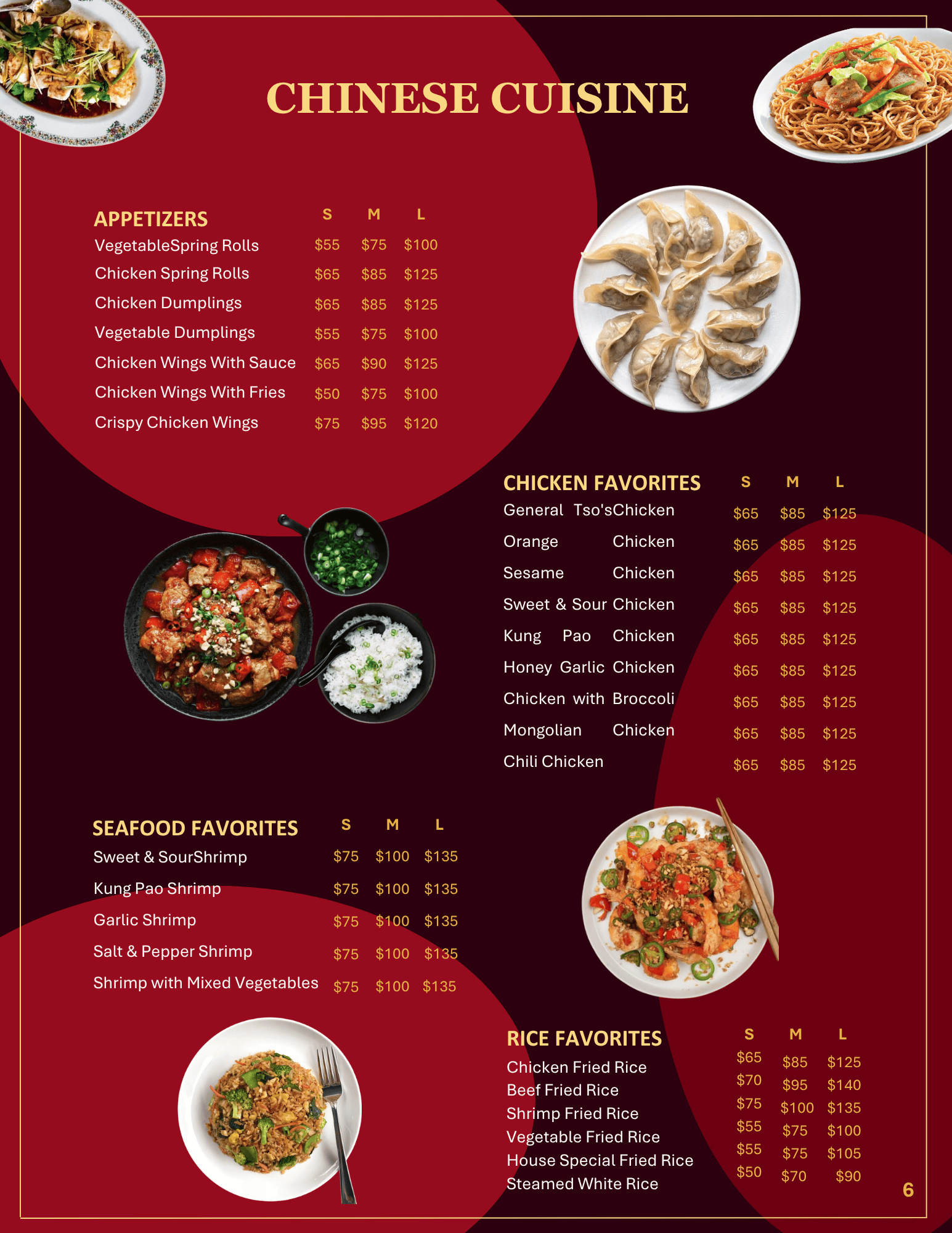 Burgers & Platters